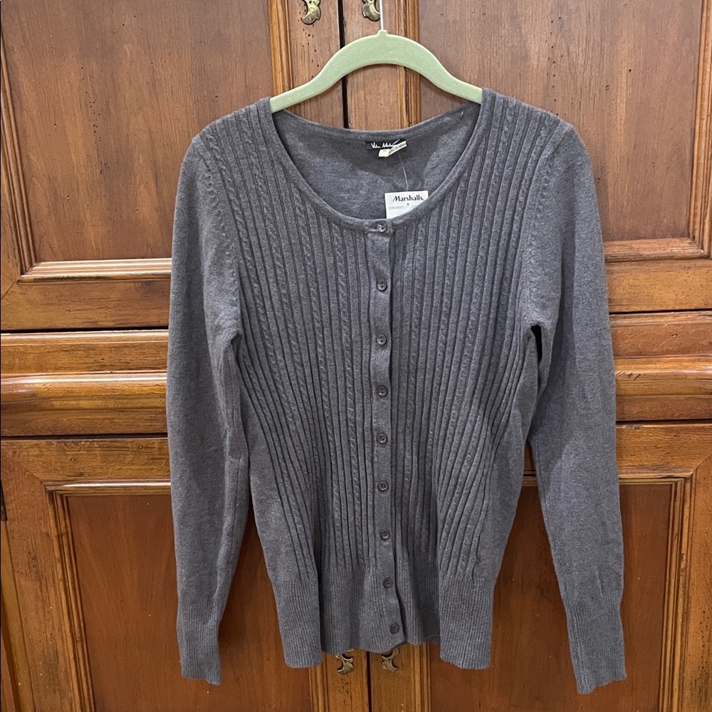 Vila Milano Classic Fit/Fitted Cableknit Cardigan